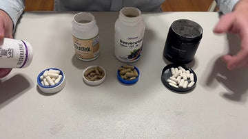 Top 5 resveratrol supplements reviewed — bottles and capsules