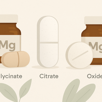 Magnesium Glycinate vs Citrate vs Oxide: Which Form Actually Absorbs