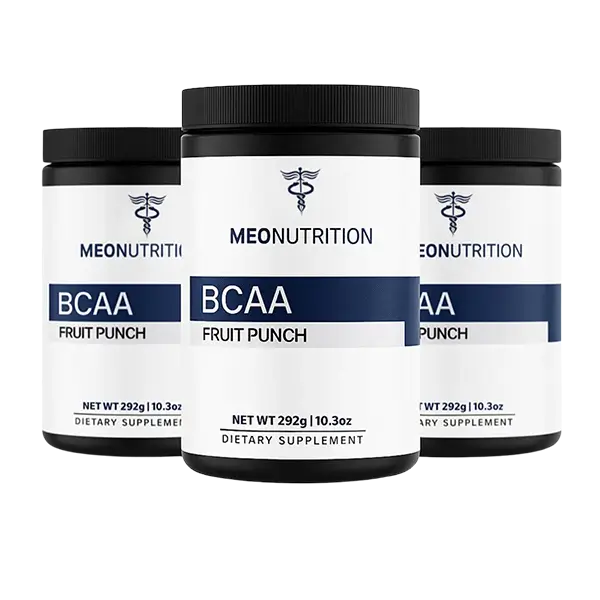 3 Jars of BCAA Fruit Punch