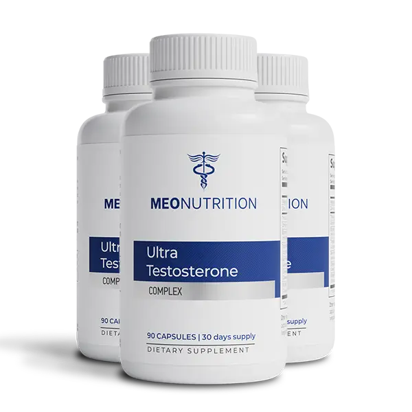 3 Bottles of Ultra Testosterone Complex – Meo Nutrition