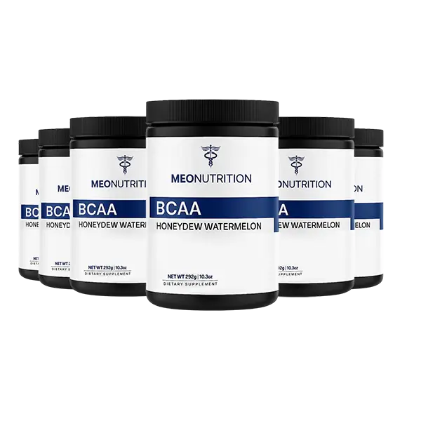 6 Jars of BCAA Honeydew Watermelon