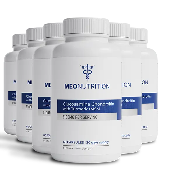 6 Bottles of Glucosamine Chondroitin