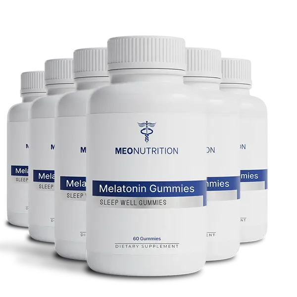 6 Bottles of Melatonin Gummies