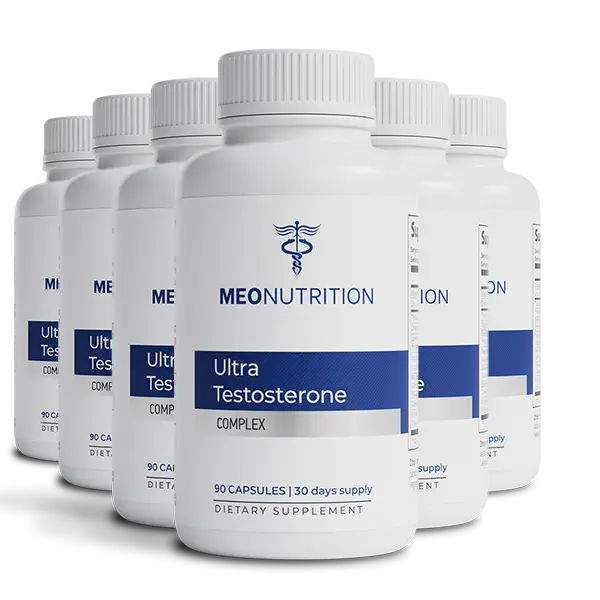 6 Bottles of Ultra Testosterone Complex – Meo Nutrition