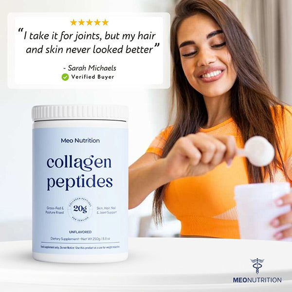 Collagen peptides testimonial