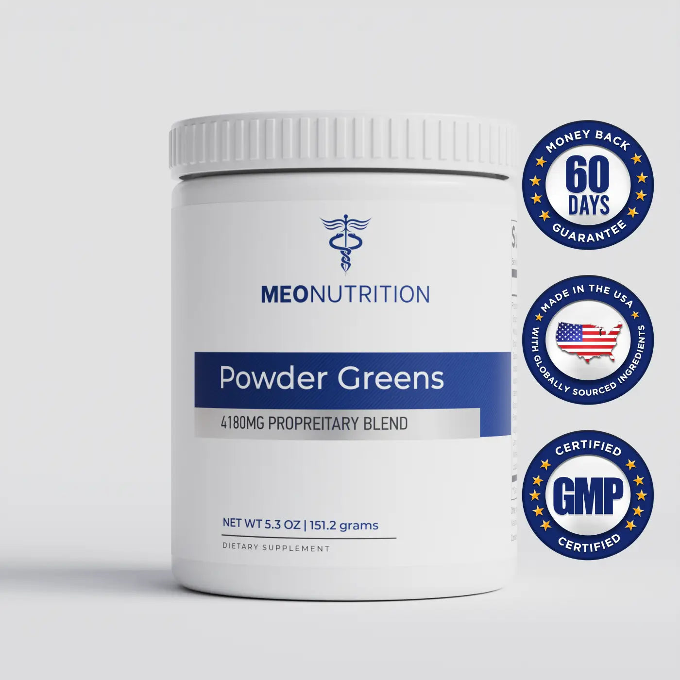 1 Bottle of Meo Greens  Supplement