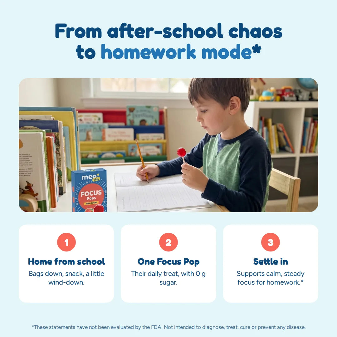 After-school routine with Focus Pops