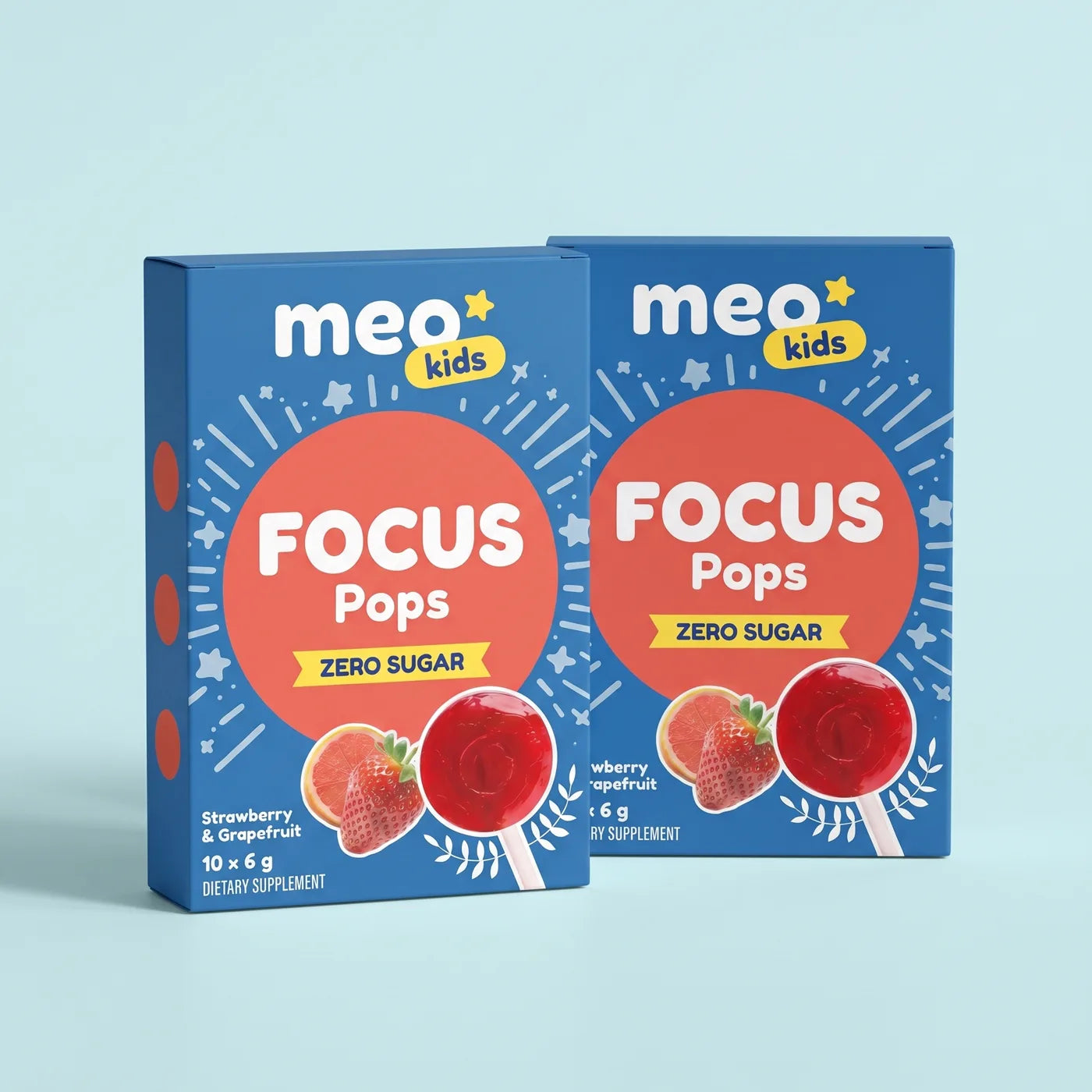 Two boxes of Focus Pops